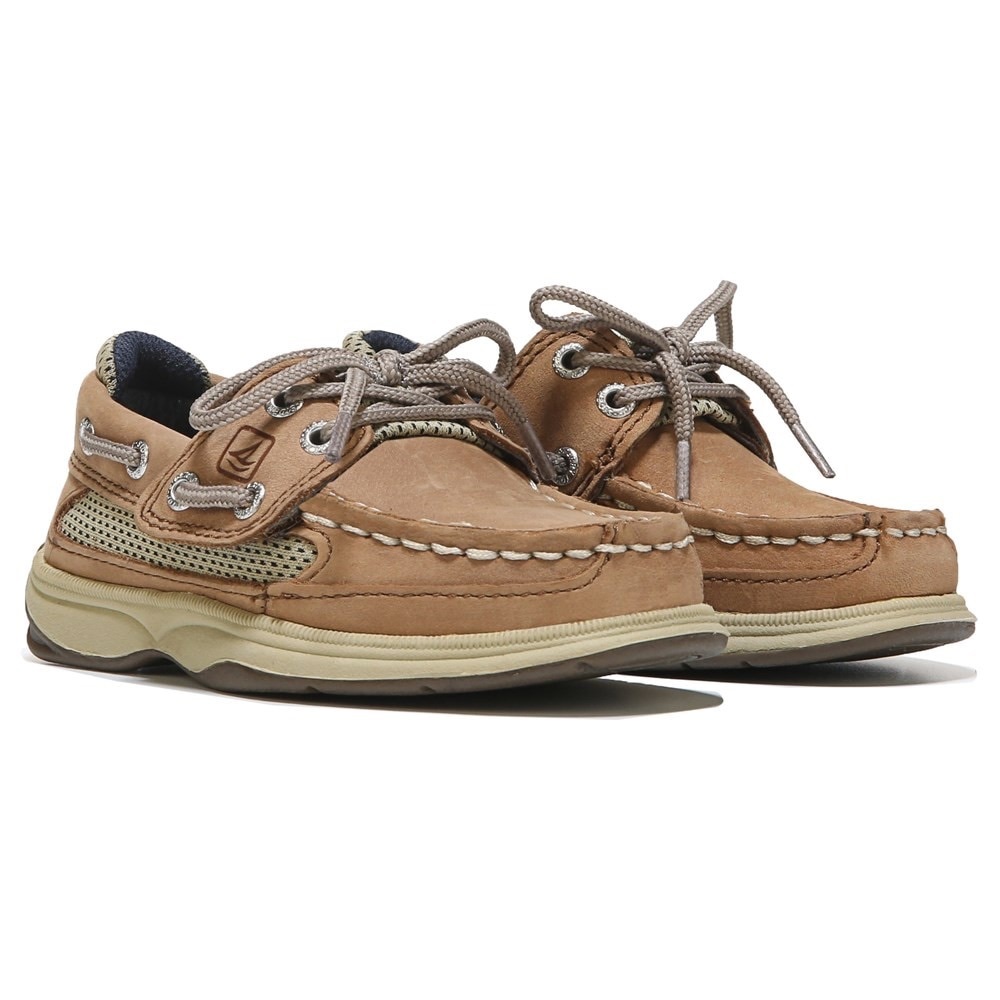 Sperry Kids Tan Brown Boat Shoes